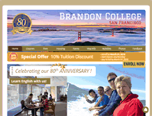 Tablet Screenshot of brandoncollege.com